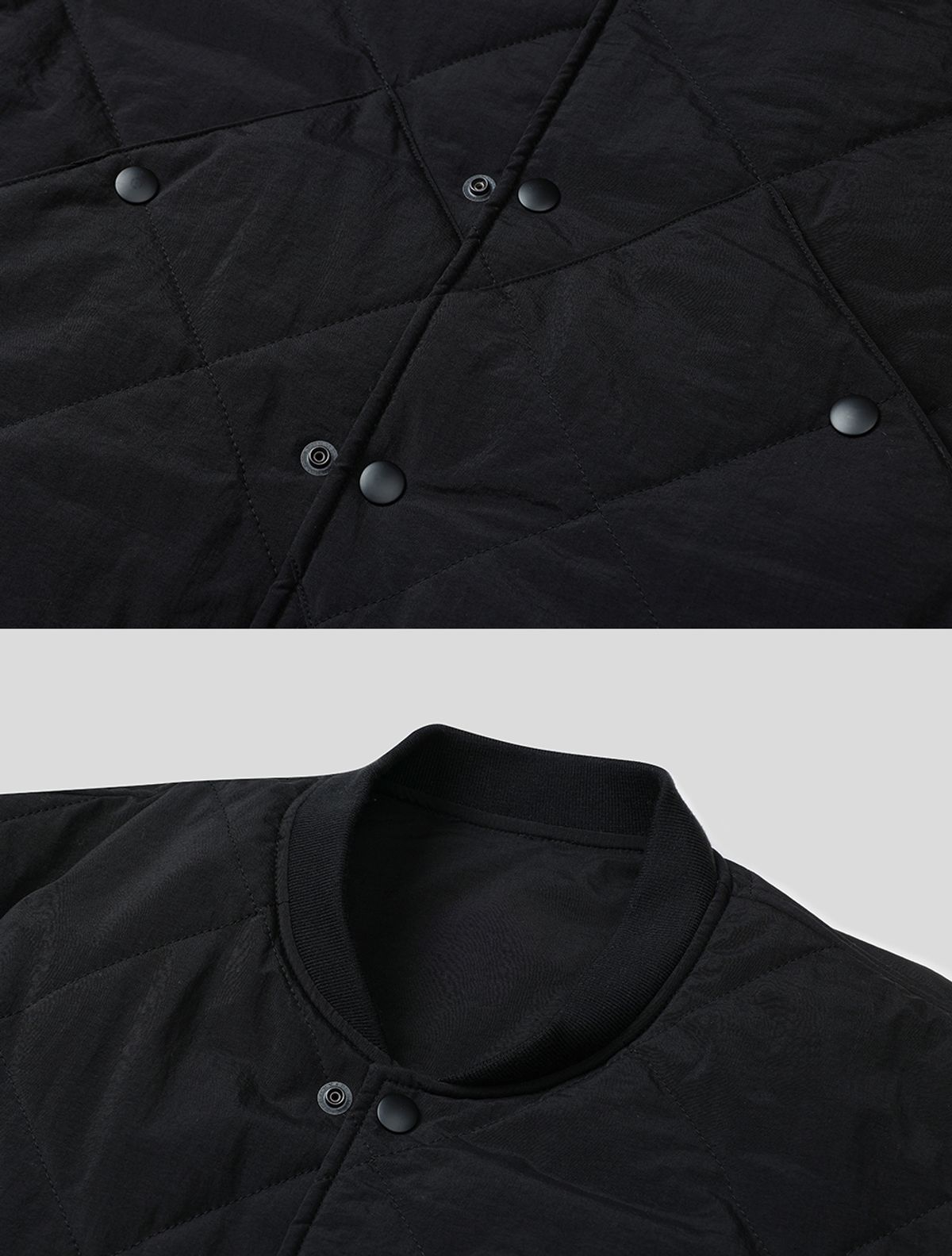 데호(DEHO) QUILTED JACKET [Black]