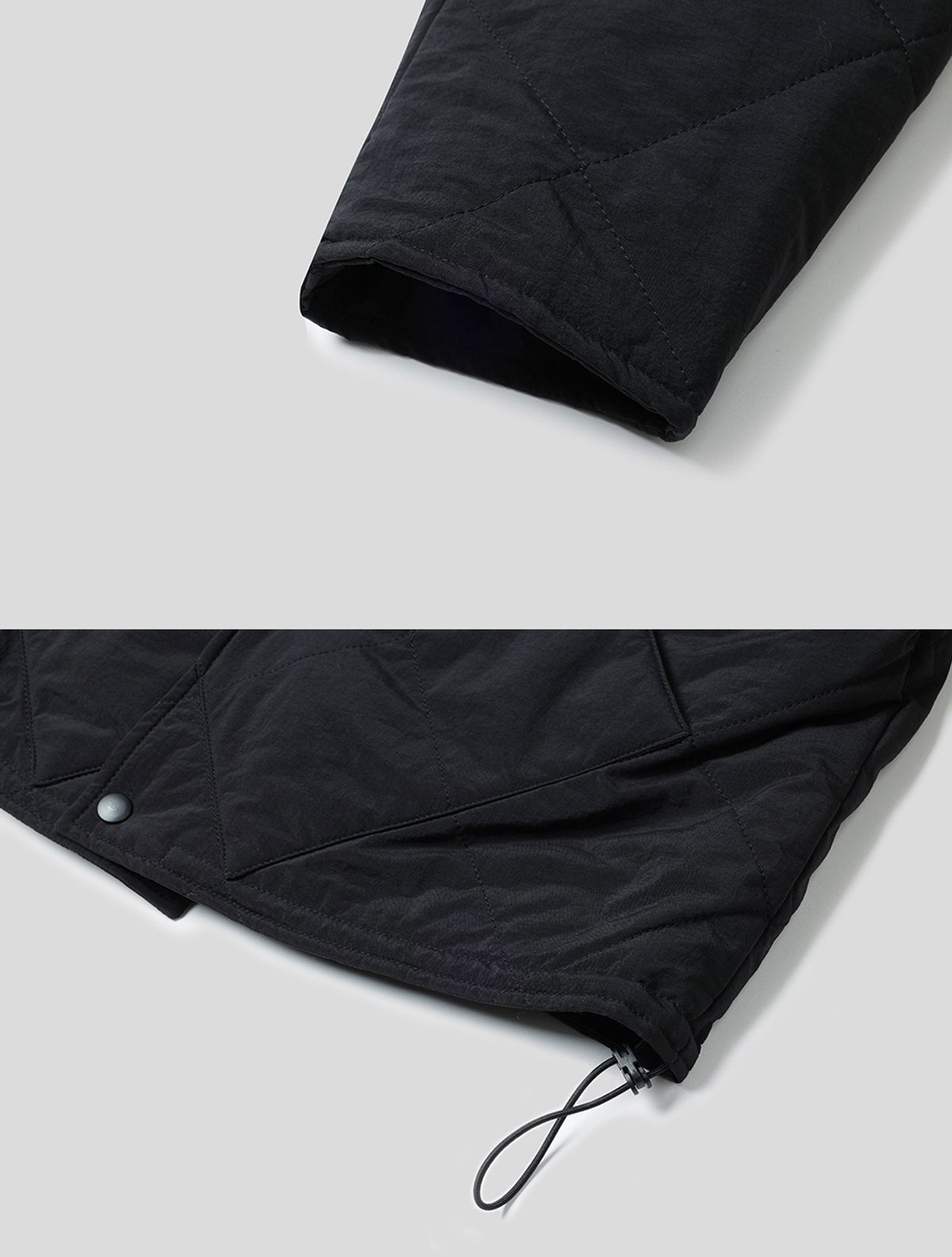 데호(DEHO) QUILTED JACKET [Black]
