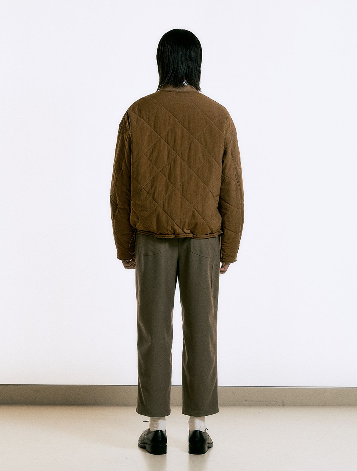 데호(DEHO) QUILTED JACKET [Camel]