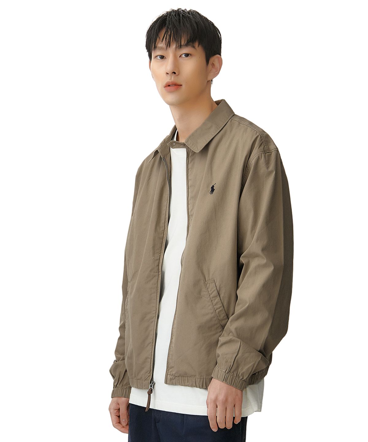 폴로 랄프 로렌(POLO RALPH LAUREN) 베이포트 코튼 재킷 - 베이지