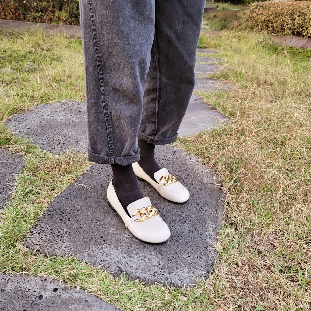 케리제이드(KERRIJADE) Berry Loafer_Ivory