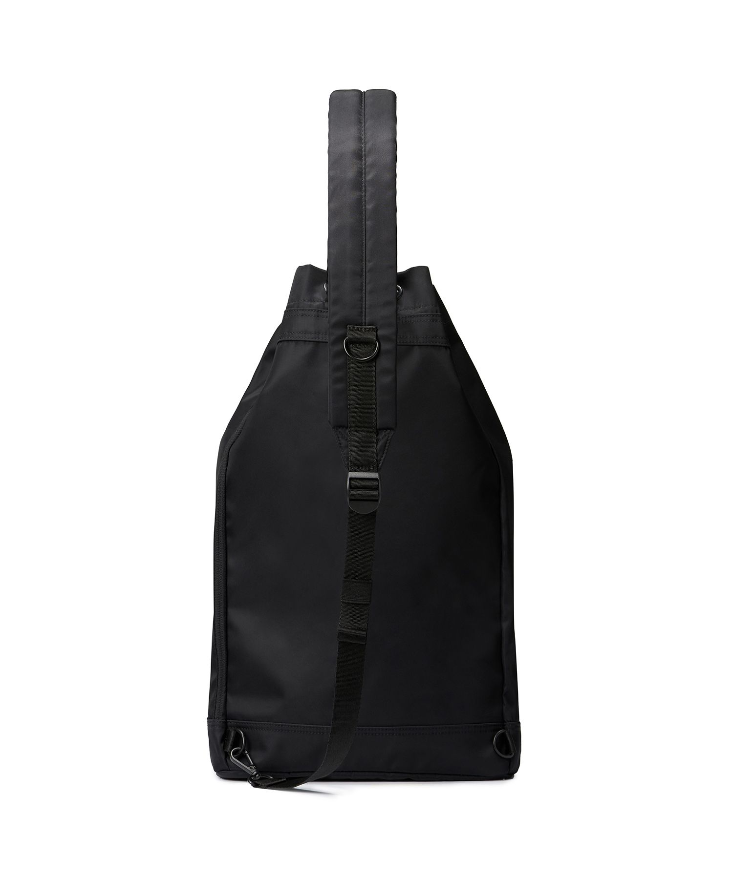 MUSINSA | MUSINSA STANDARD NYLON DUFFLE SLING BAG [BLACK]