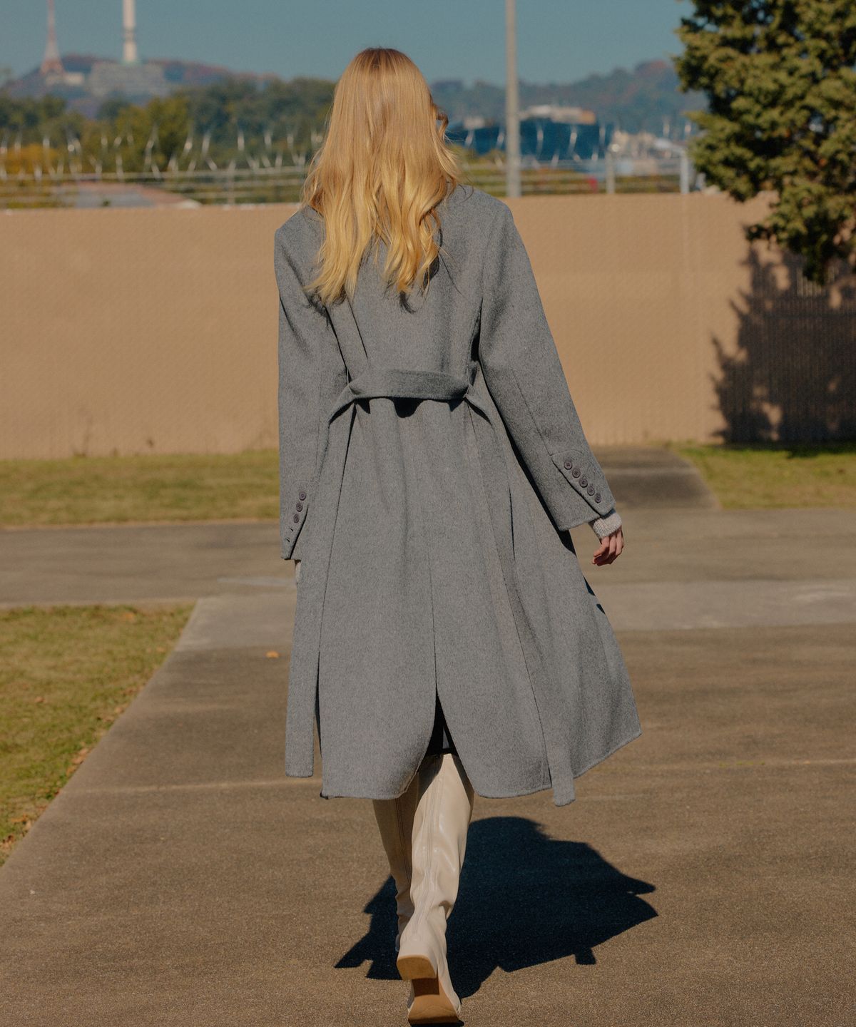 엽페(YUPPE) STAN HANDMADE COAT_GRAY