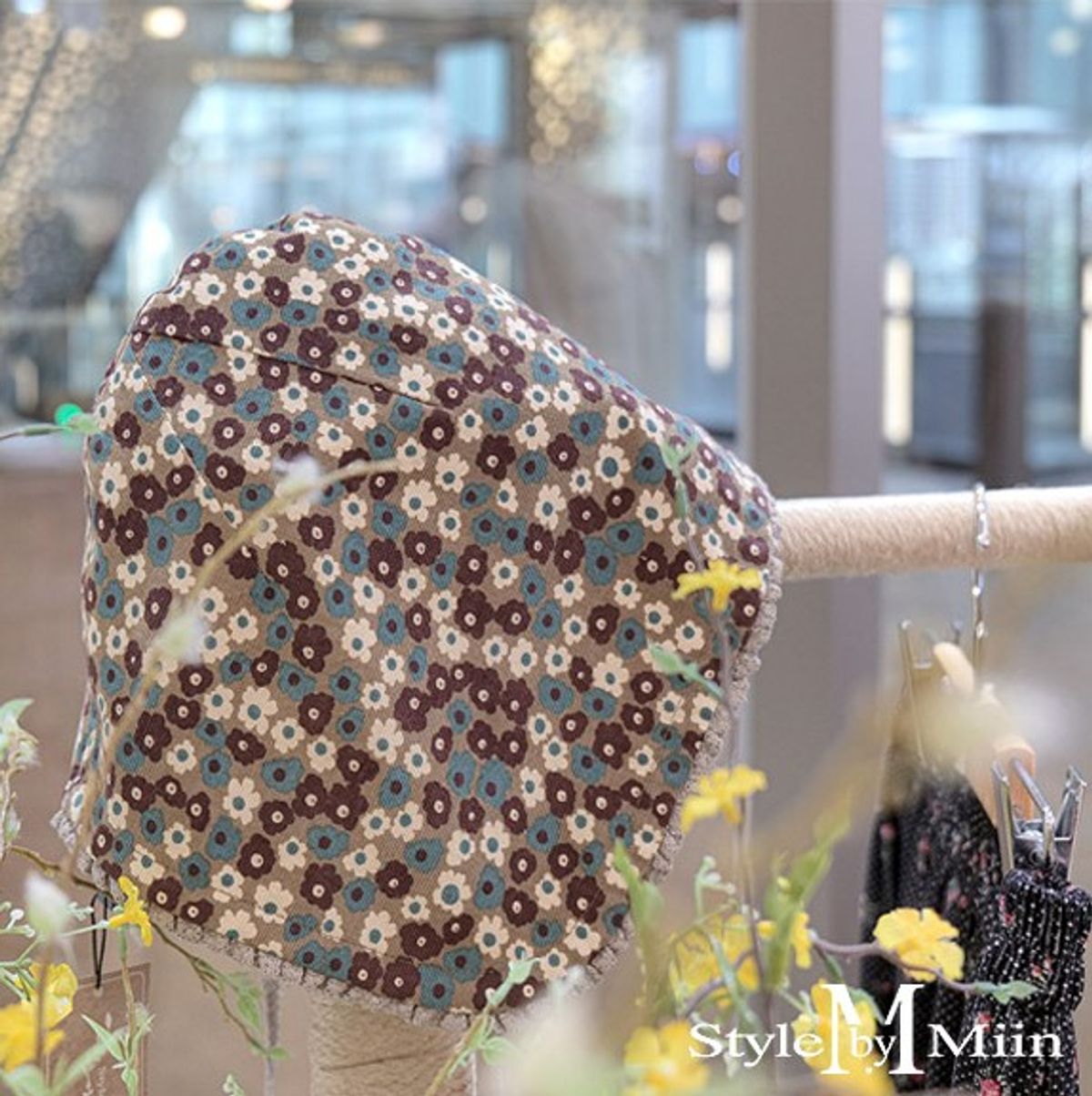 스타일바이미인(STYLEBYMIIN) 골덴잔꽃보닛