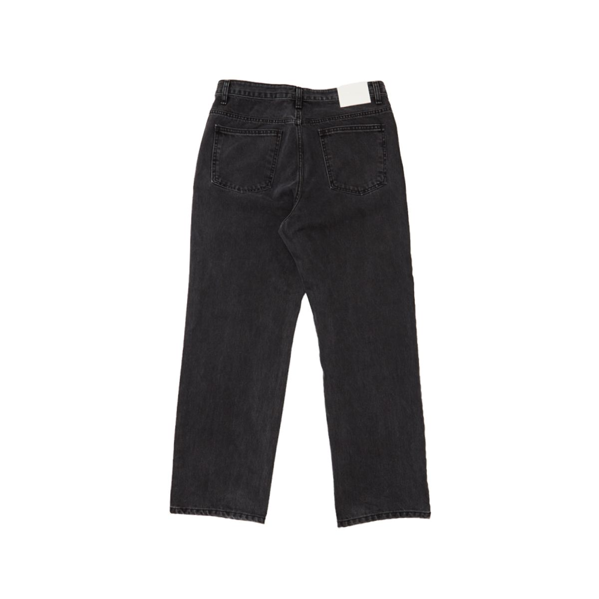 아르스 콘택트(ARSCONTACT) AC REGULAR DENIM.WASHED BLACK