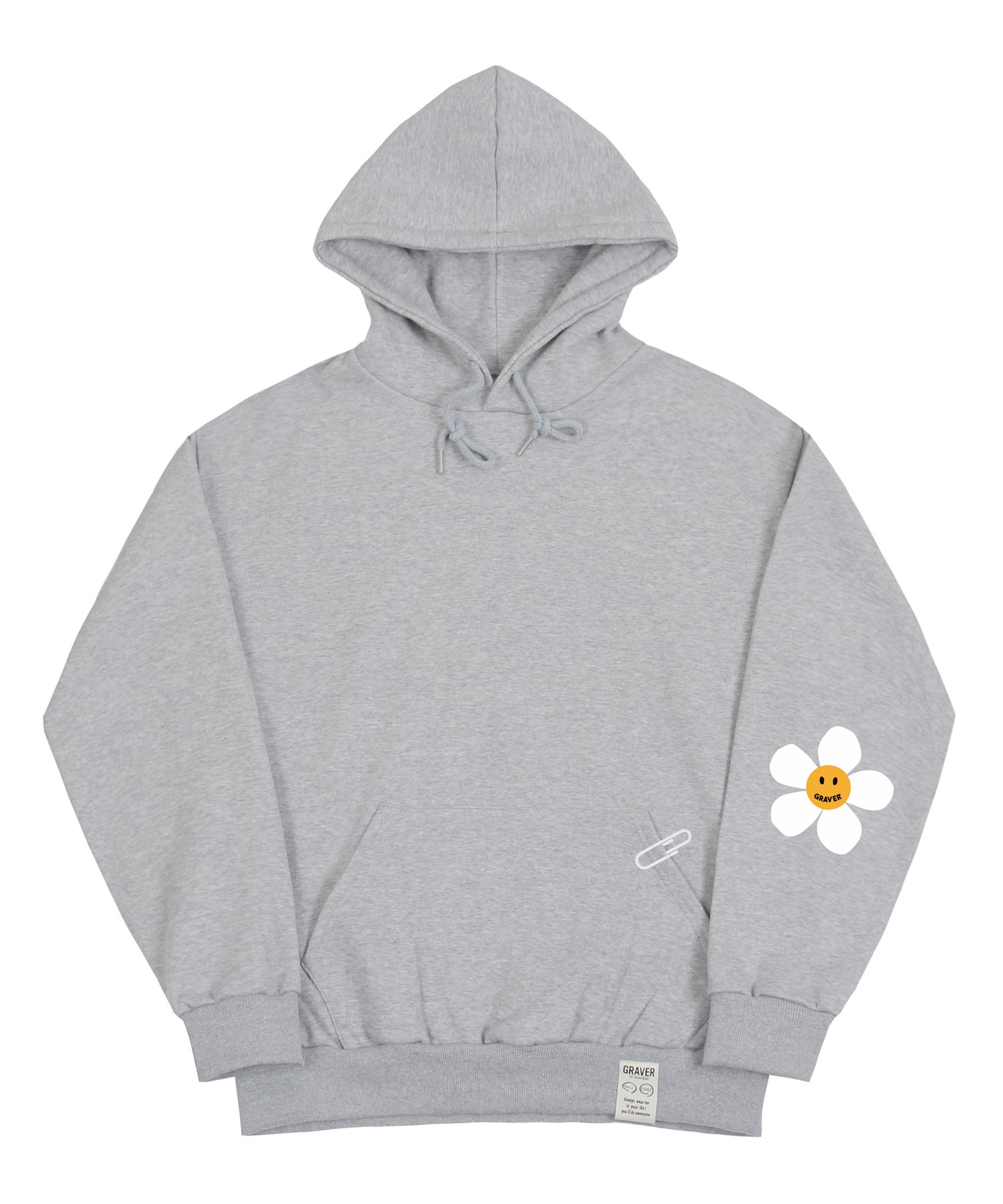 MUSINSA公式 | GRAVER [UNISEX] ELBOW FLOWER DOT ONE POINT