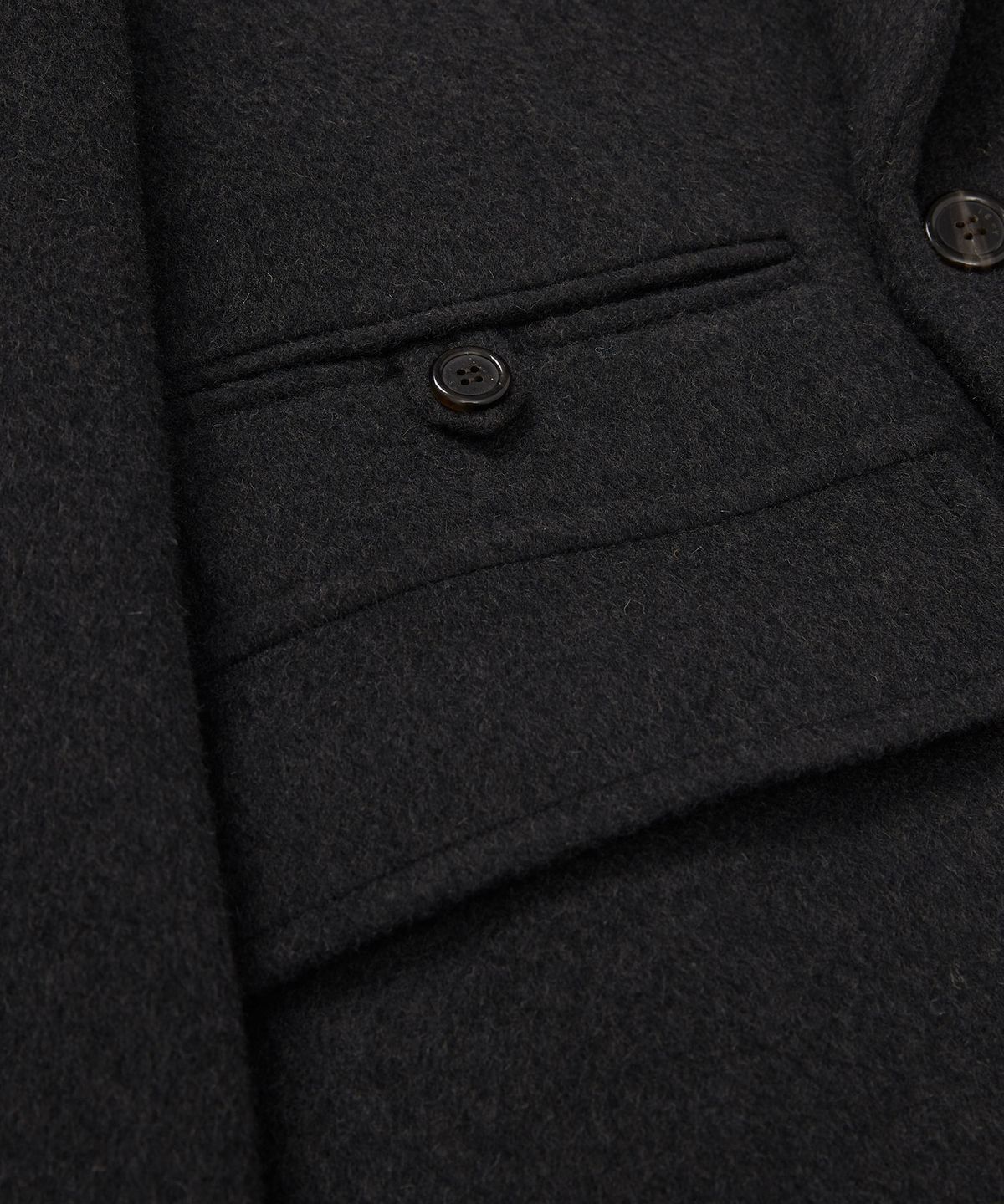 이에이(IEY) ROY DOUBLE BREASTED COAT Dark Grey