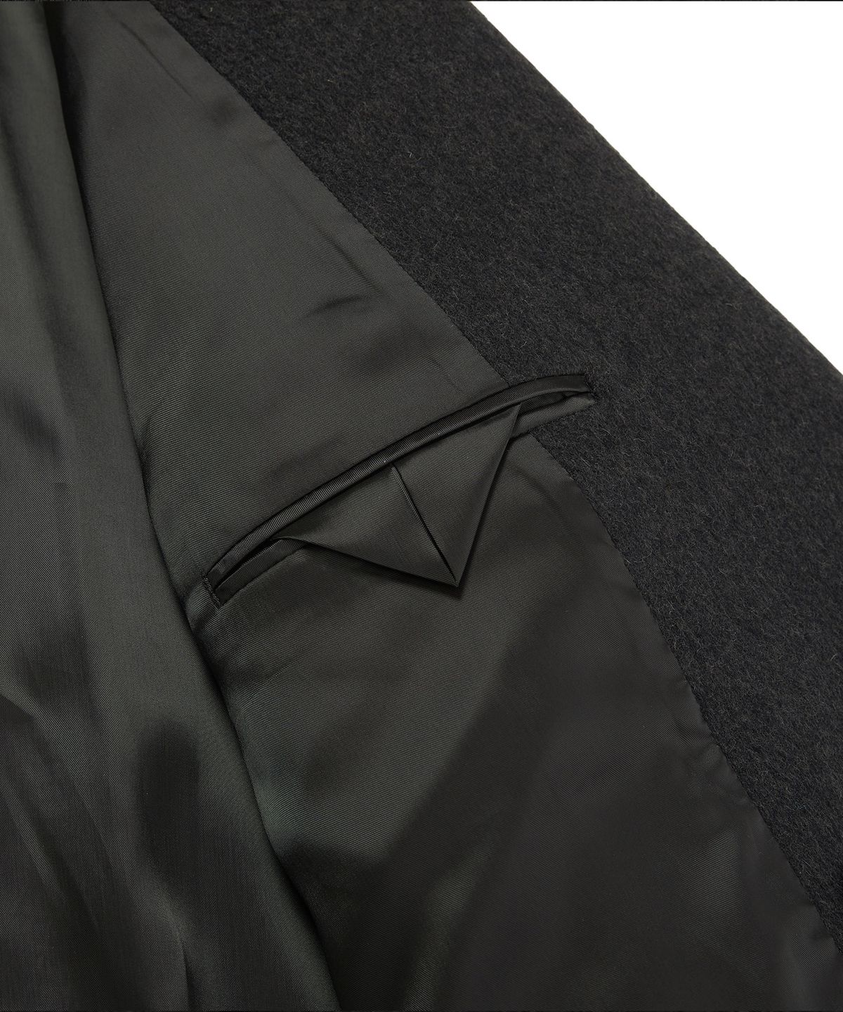 이에이(IEY) ROY DOUBLE BREASTED COAT Dark Grey