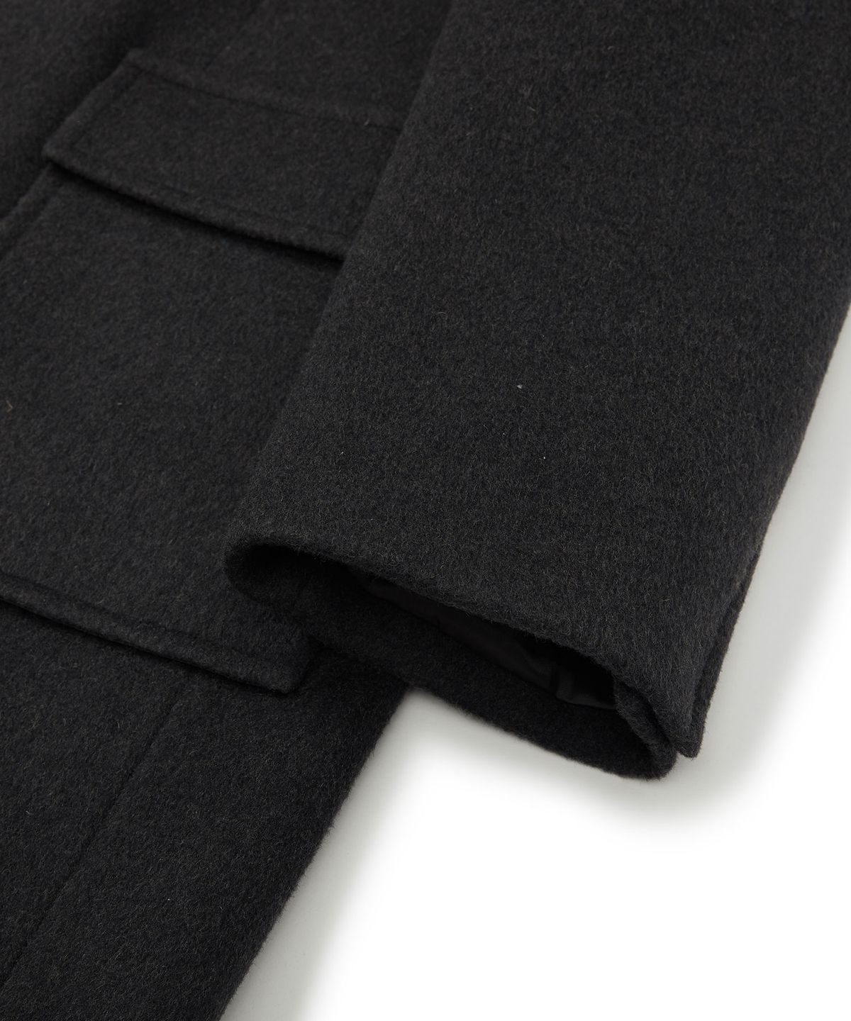 이에이(IEY) ROY DOUBLE BREASTED COAT Dark Grey