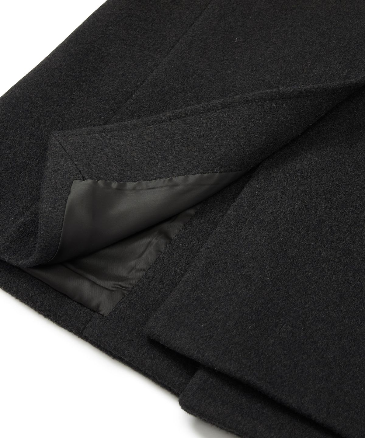 이에이(IEY) ROY DOUBLE BREASTED COAT Dark Grey