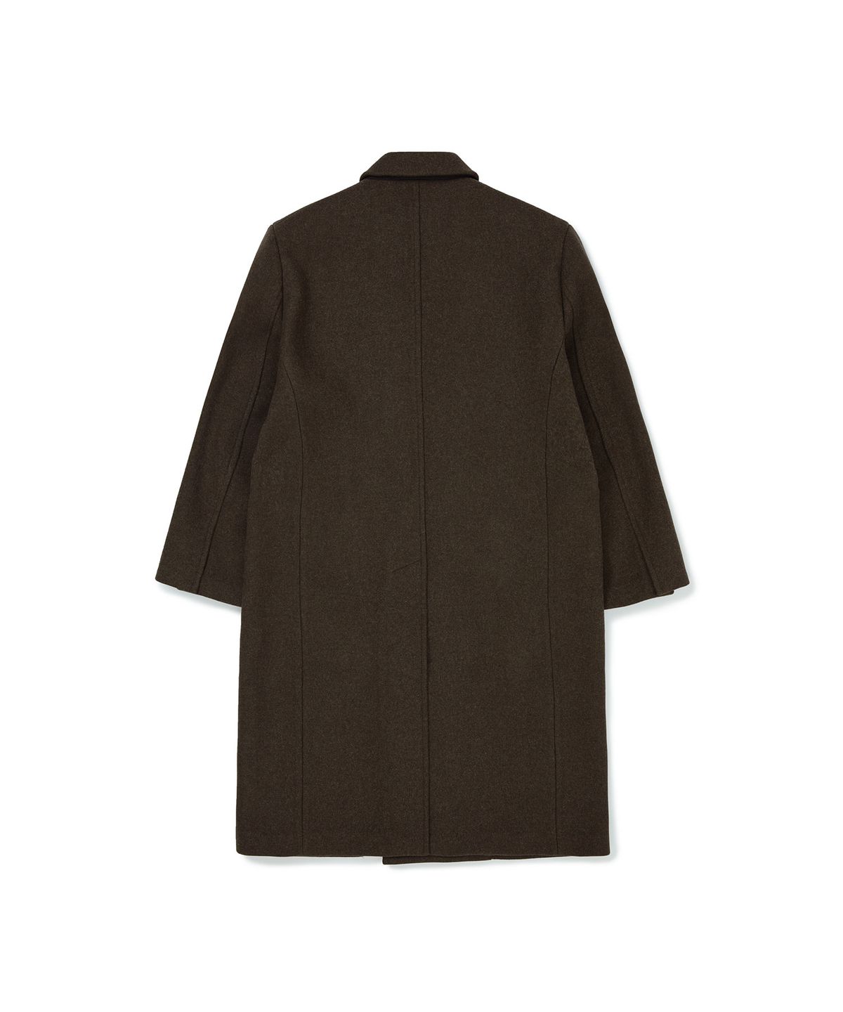 이에이(IEY) ROY DOUBLE BREASTED COAT Dark Brown