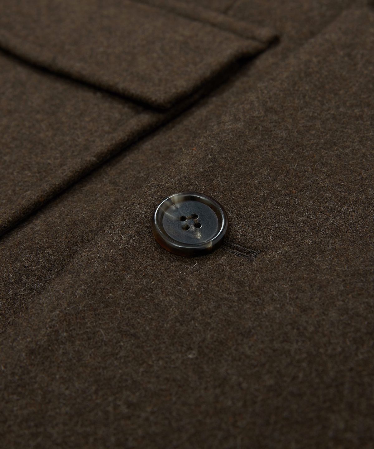 이에이(IEY) ROY DOUBLE BREASTED COAT Dark Brown