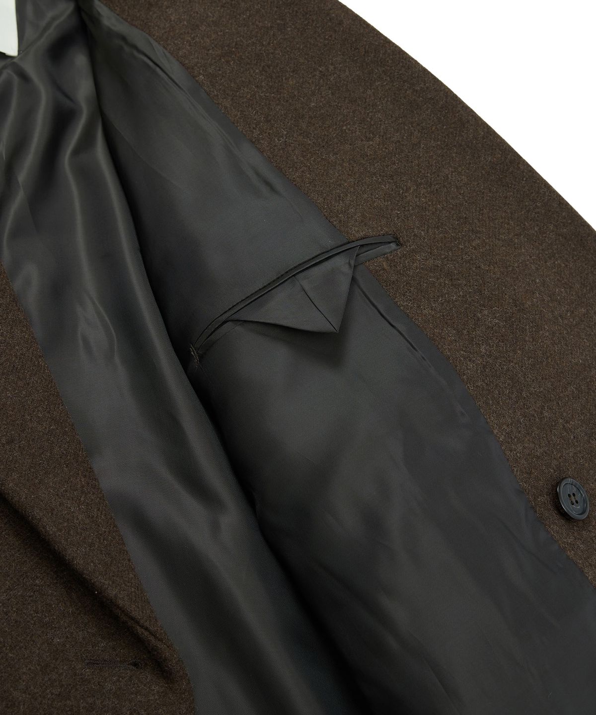 이에이(IEY) ROY DOUBLE BREASTED COAT Dark Brown