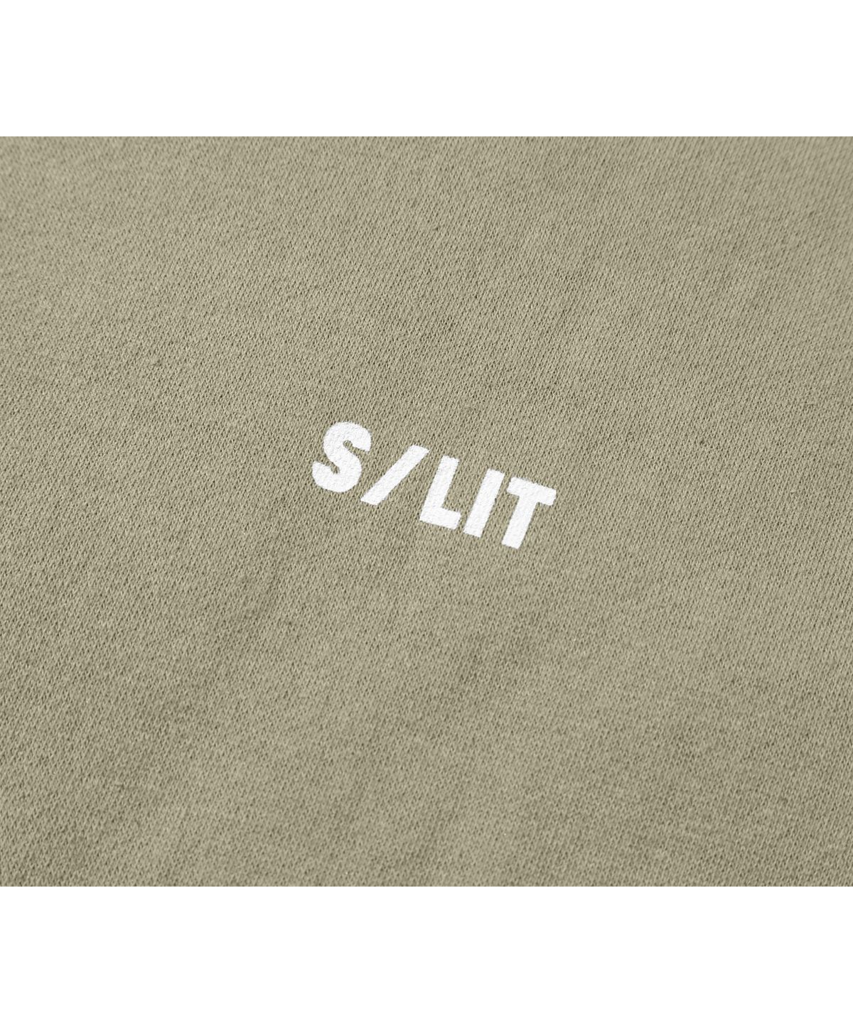 에스릿 스튜디오(SLIT STUDIO) 스테디 스웨트 기모 셔츠 카키