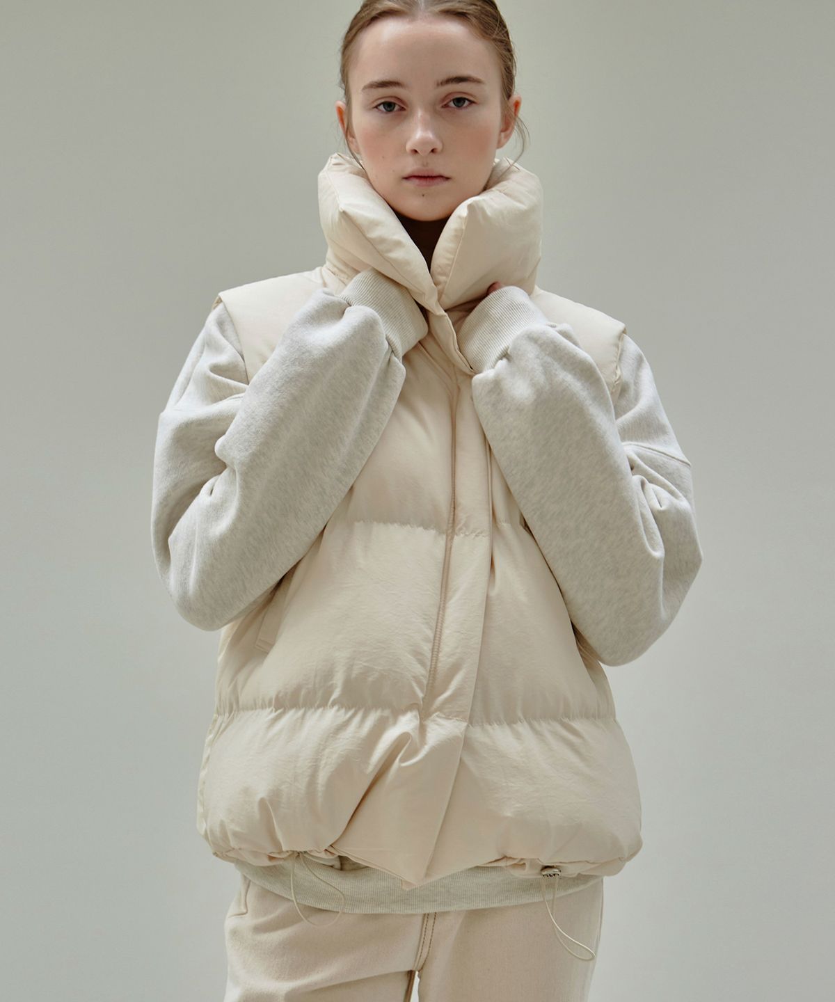 닉앤니콜(NICK&NICOLE) PUFFER PADDING VEST_2 COLOR