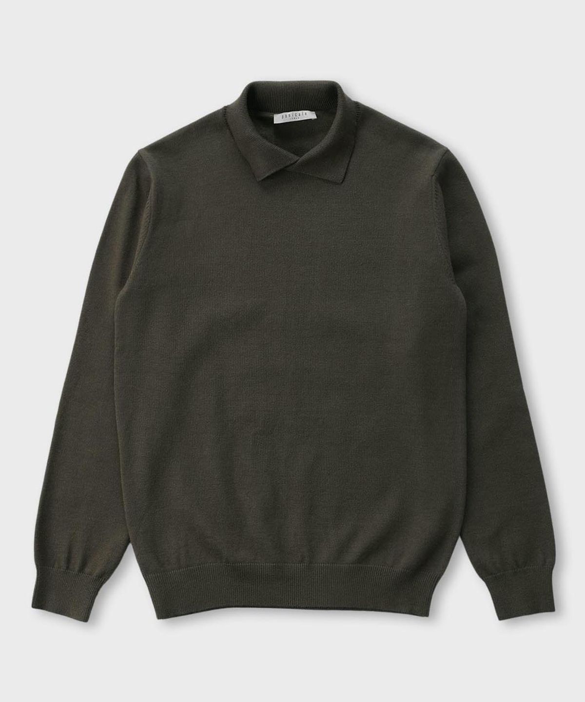 빠니깔레(PANICALE) 모달 카라넥 절개 폴로 니트 4 COLOR