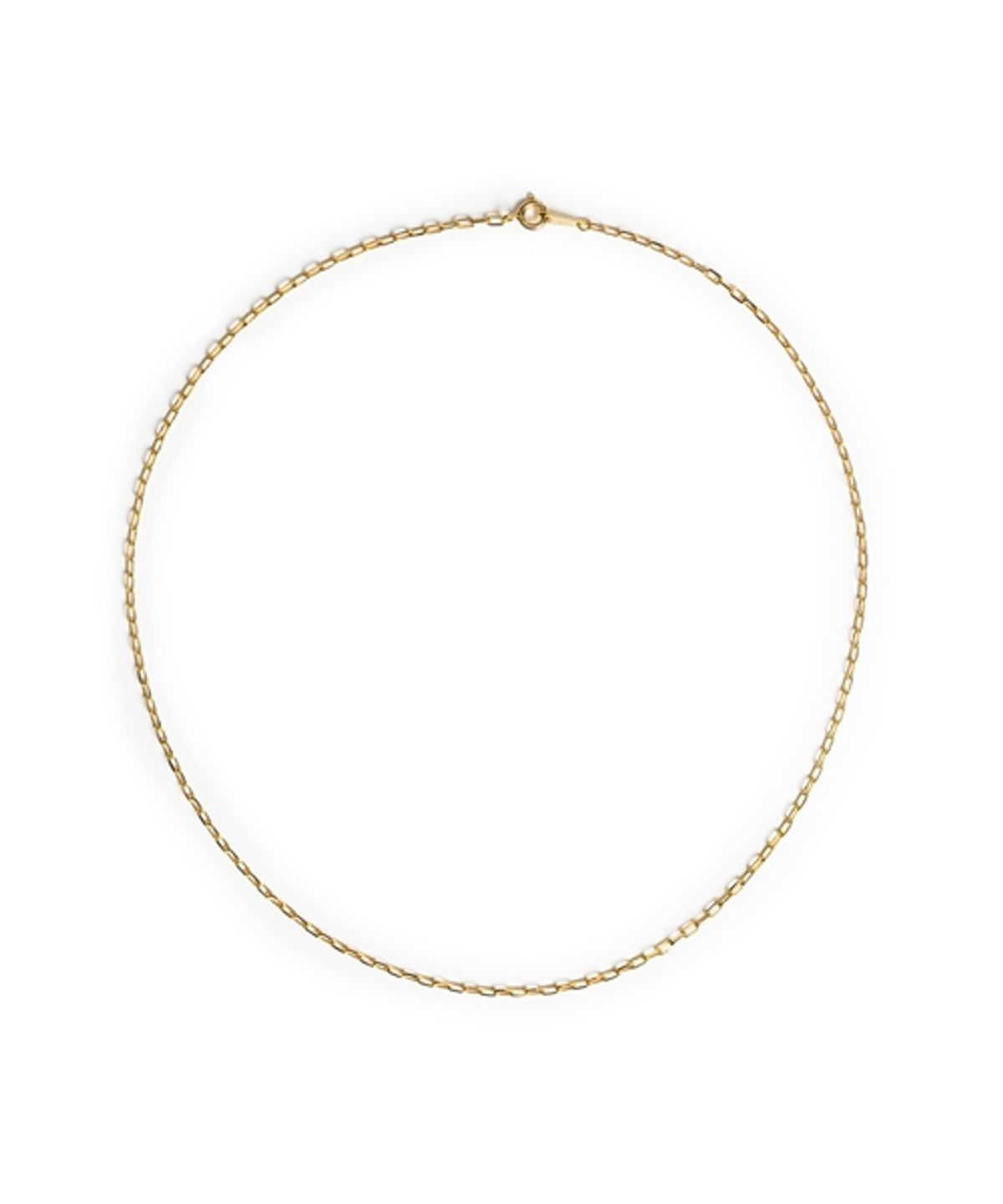 봉보(BONBEAU) Lucy simple layered gold cilp chain Necklace 루시 심플 레이어드 골드 클립 체인 목걸이