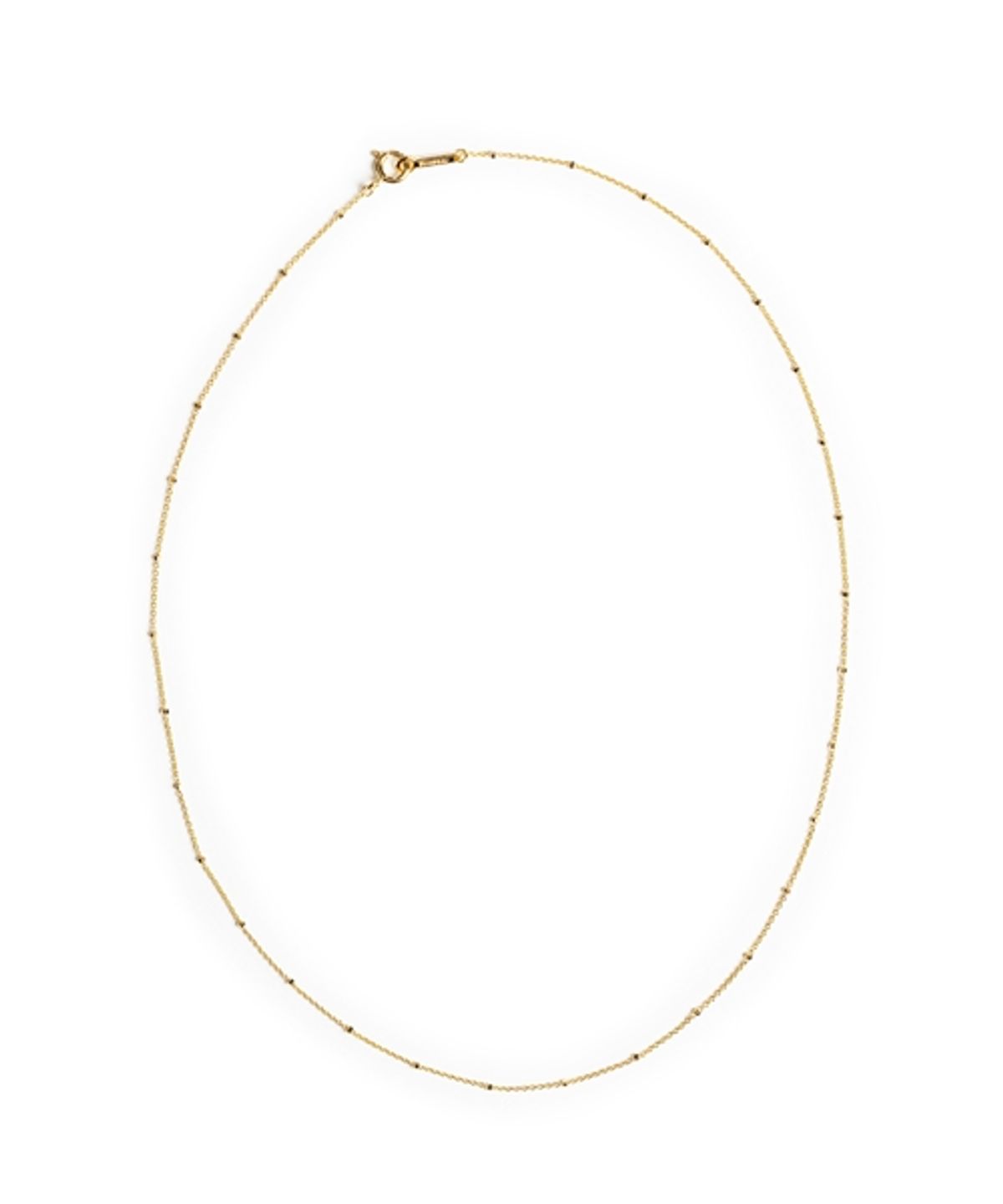 봉보(BONBEAU) Esther mini ball simple chain Necklace 에스더 미니골드 볼 심플 체인 목걸이