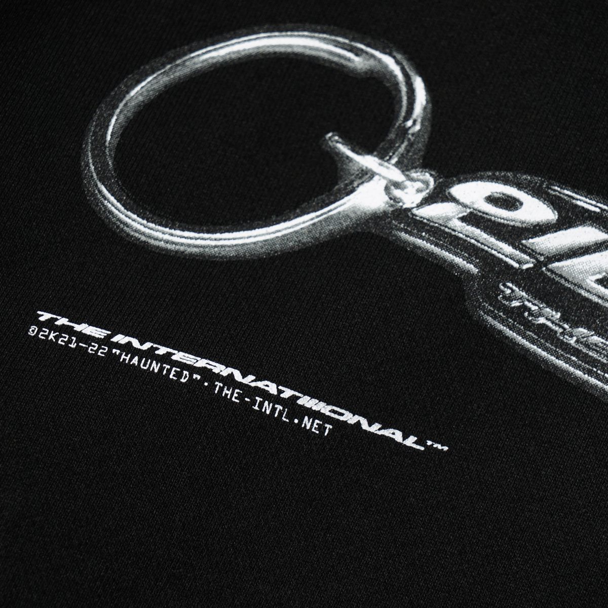 인터내셔널(THE INTERNATIIIONAL) Tech Logo Keyring Hoodie