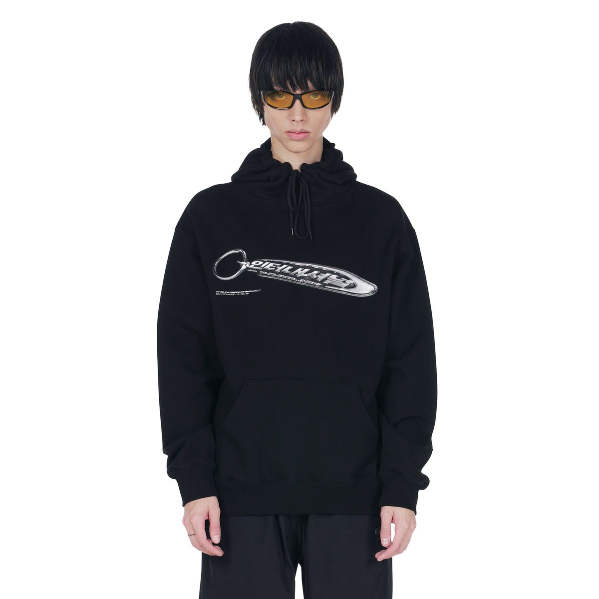 인터내셔널(THE INTERNATIIIONAL) Tech Logo Keyring Hoodie