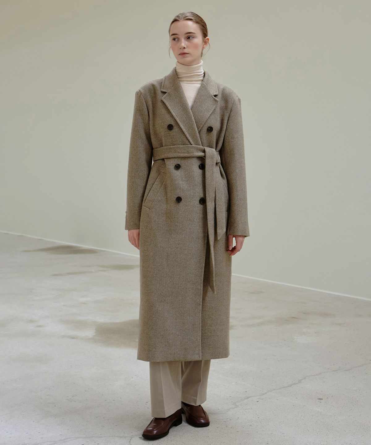 닉앤니콜(NICK&NICOLE) TAILORED DOUBLE COAT_3 COLOR