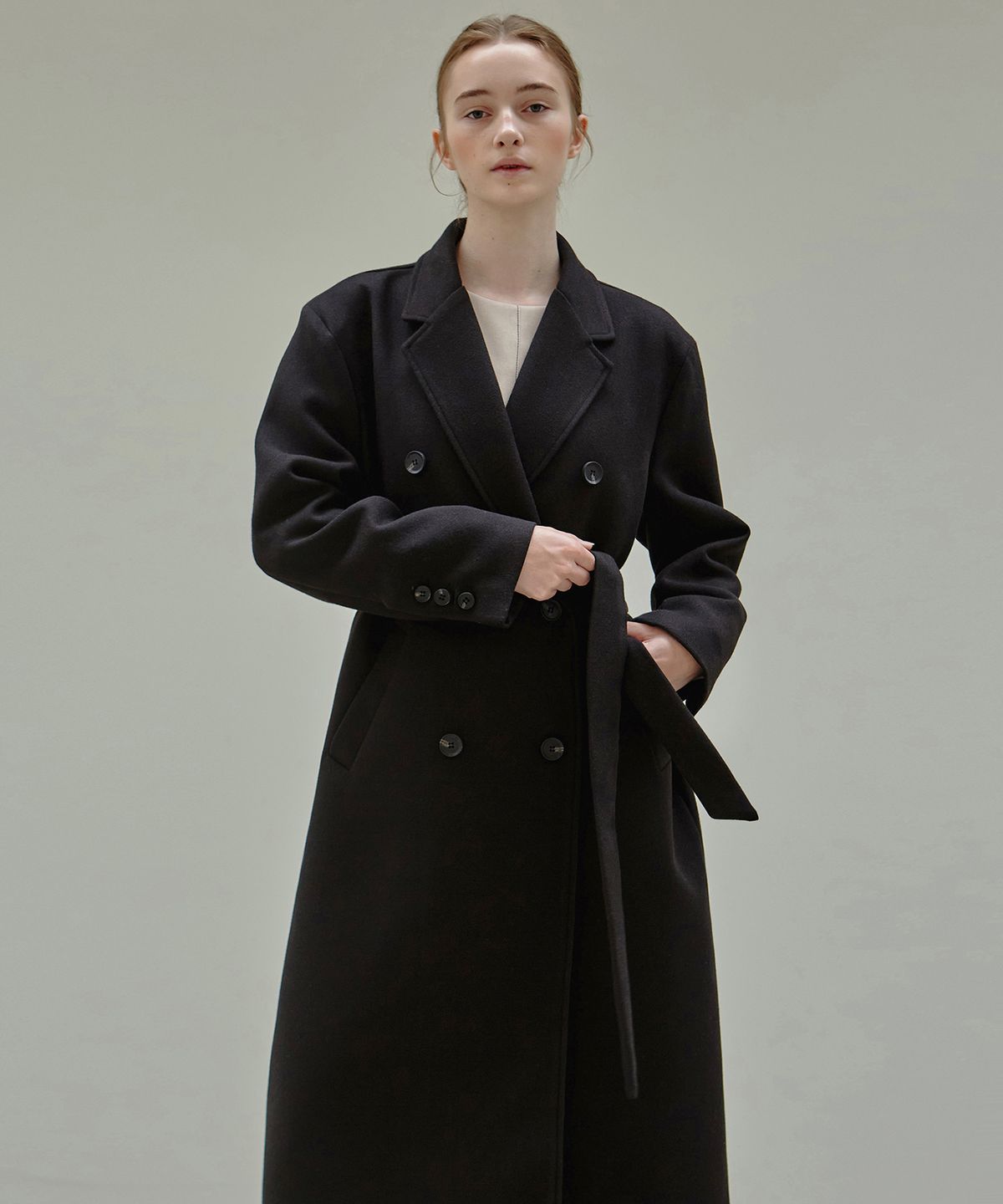 닉앤니콜(NICK&NICOLE) TAILORED DOUBLE COAT_3 COLOR