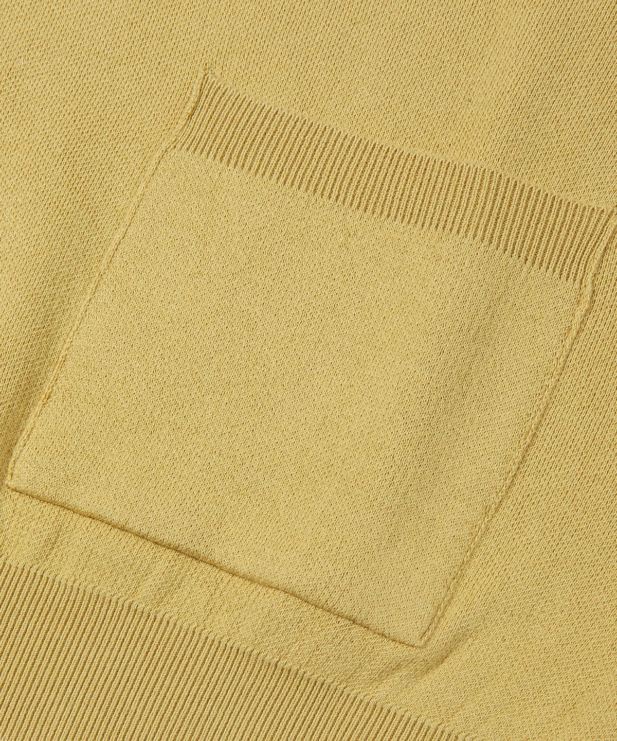 다이아몬드 레이라(DIAMOND LAYLA) Oversize Out Pocket Cotton Collar Knit K9 Mustard