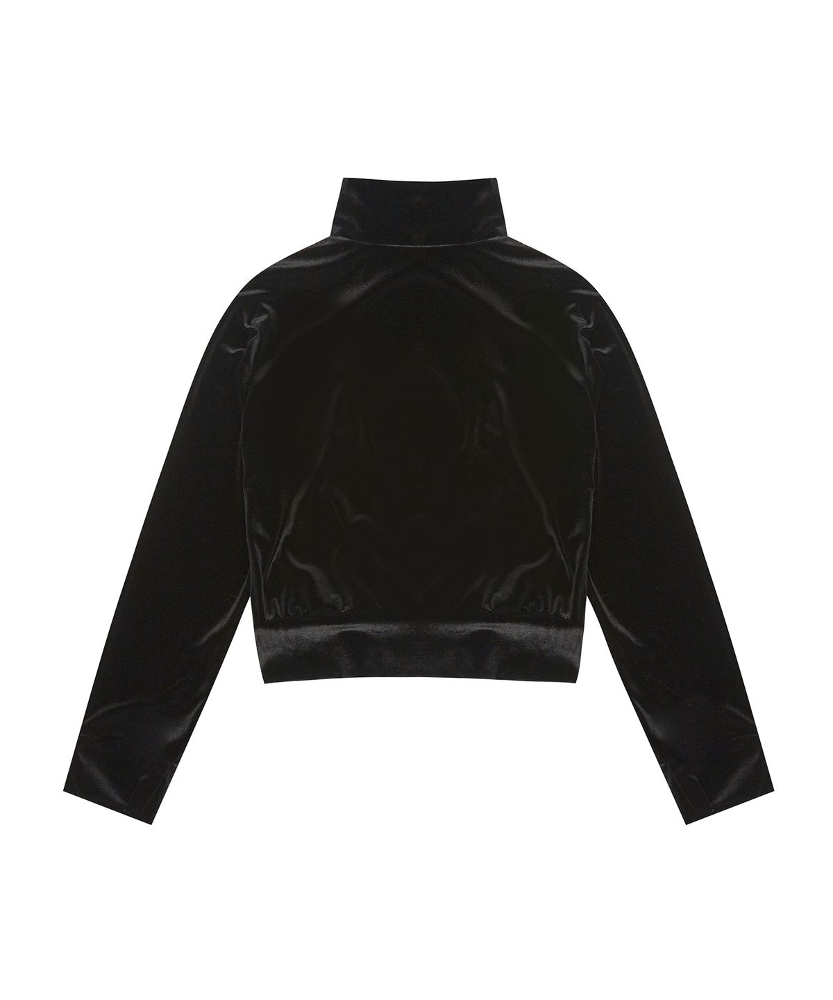 러브이즈트루(LUVISTRUE) OW VELVET ZIP UP(BLACK)