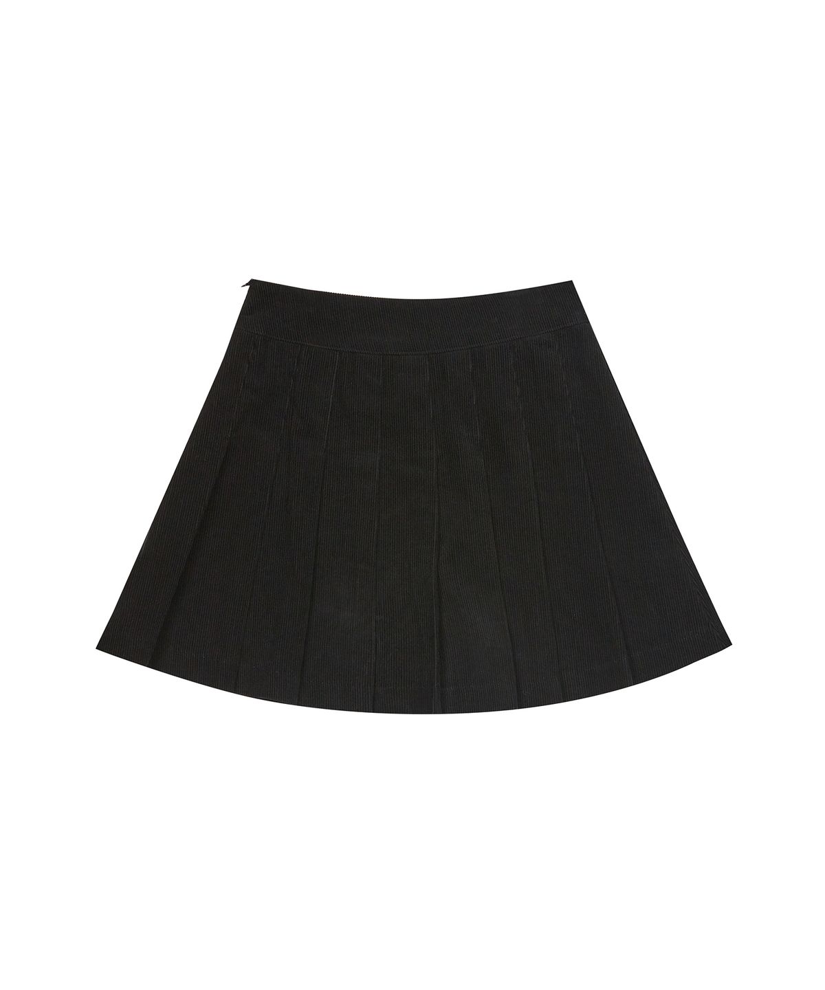 러브이즈트루(LUVISTRUE) OW CORDUROY SETUP SKIRT(BLACK)