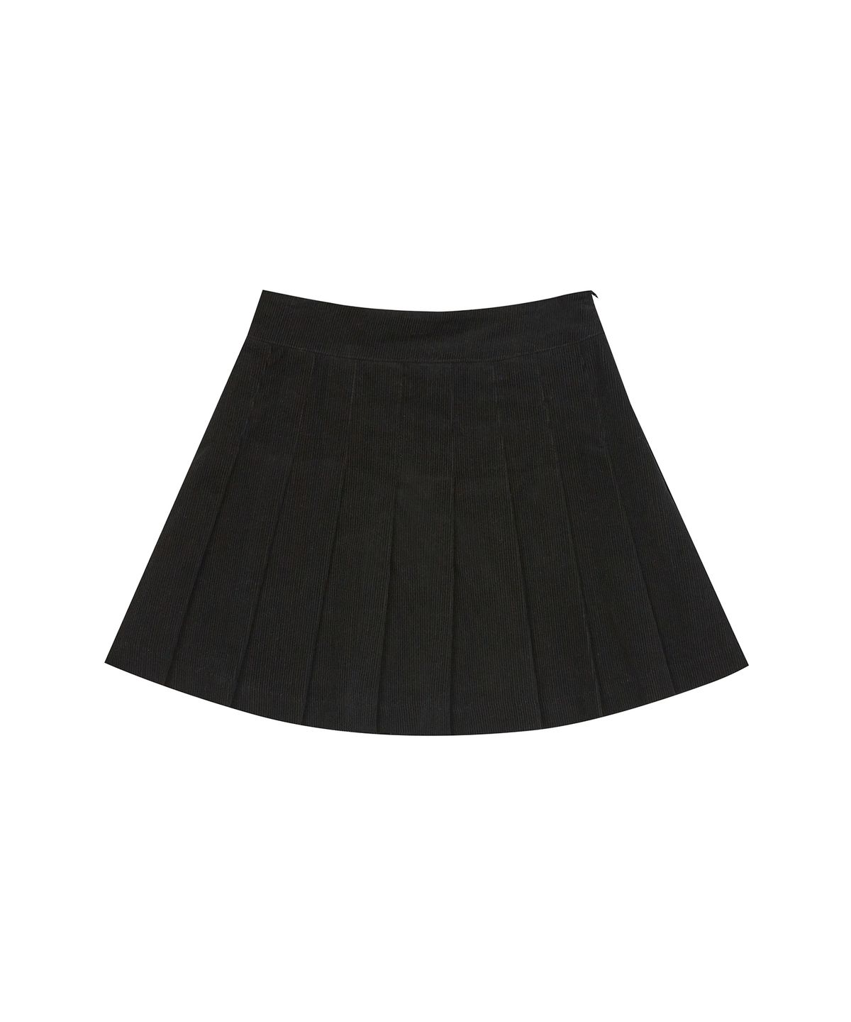 러브이즈트루(LUVISTRUE) OW CORDUROY SETUP SKIRT(BLACK)