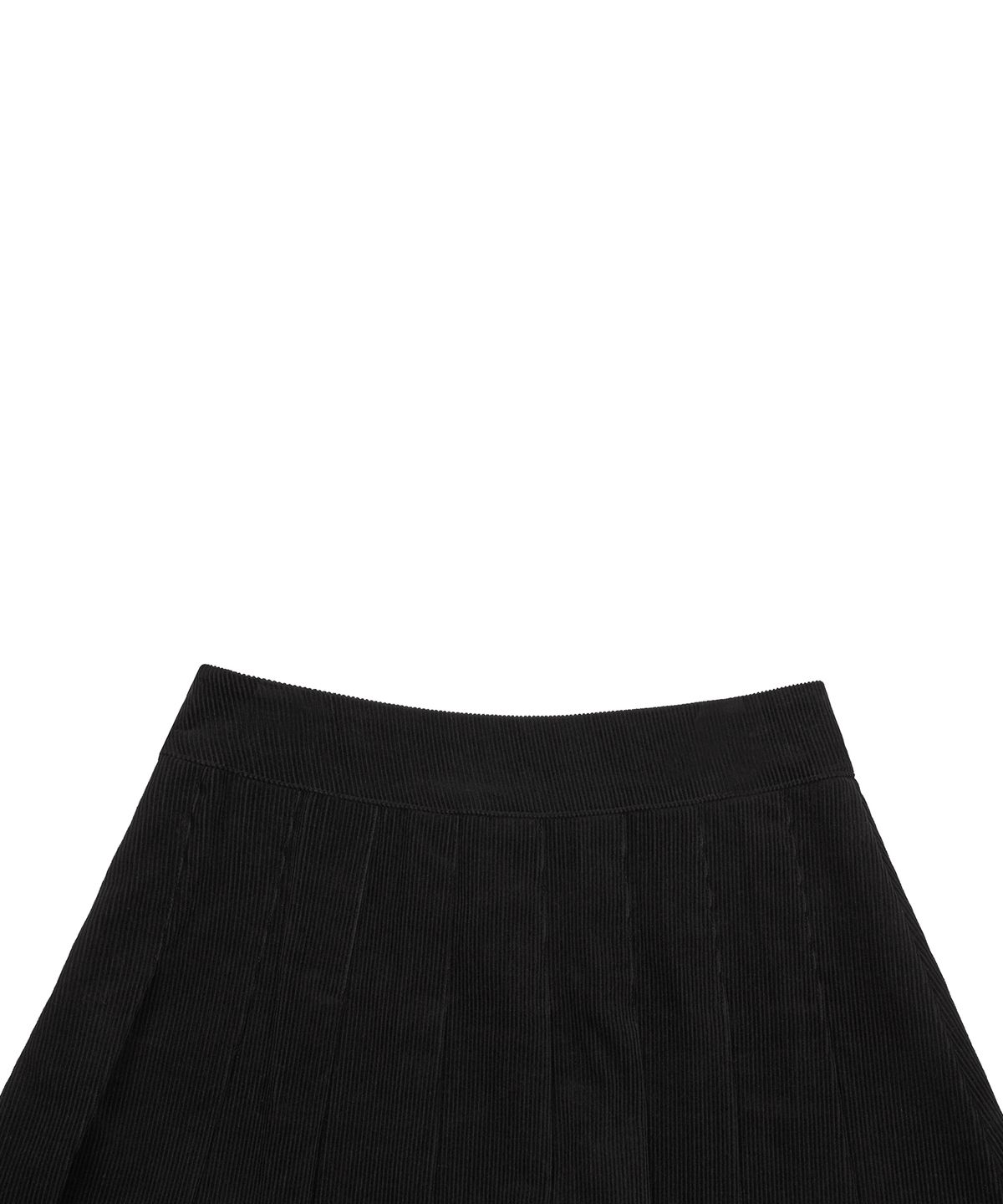 러브이즈트루(LUVISTRUE) OW CORDUROY SETUP SKIRT(BLACK)