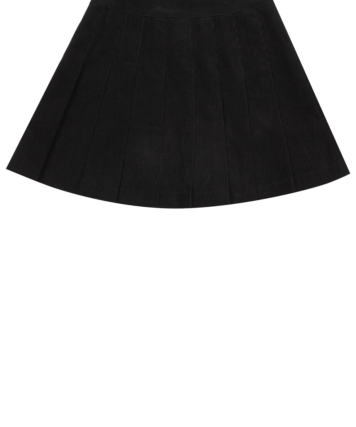 러브이즈트루(LUVISTRUE) OW CORDUROY SETUP SKIRT(BLACK)