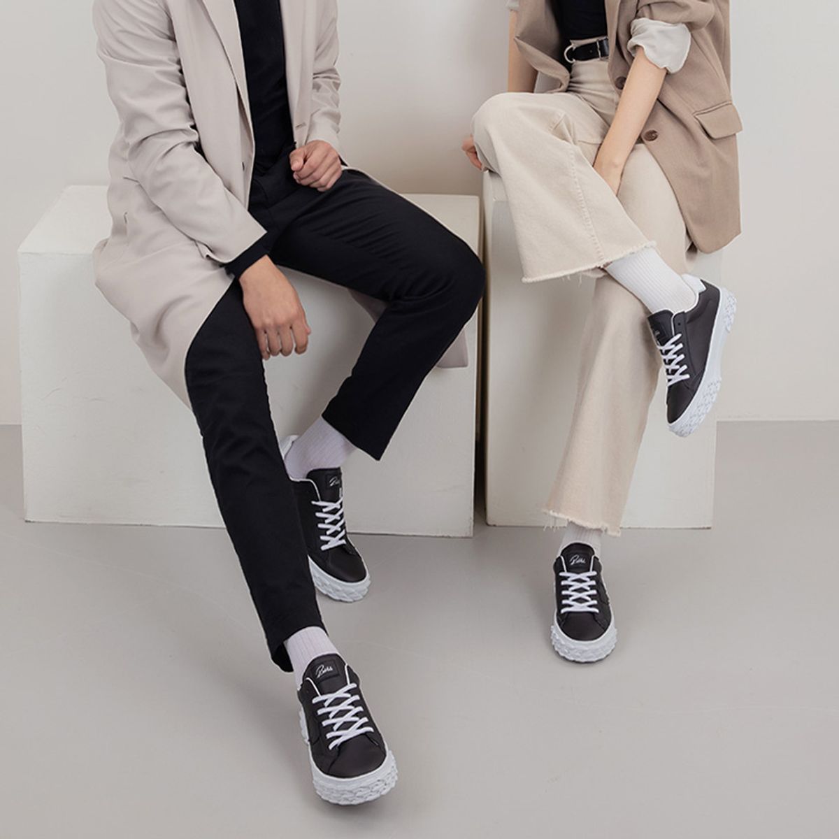 리블렛츠더블엠(REBLETSWM) 마코W 레더 블랙 MAKO W LEATHER BLACK