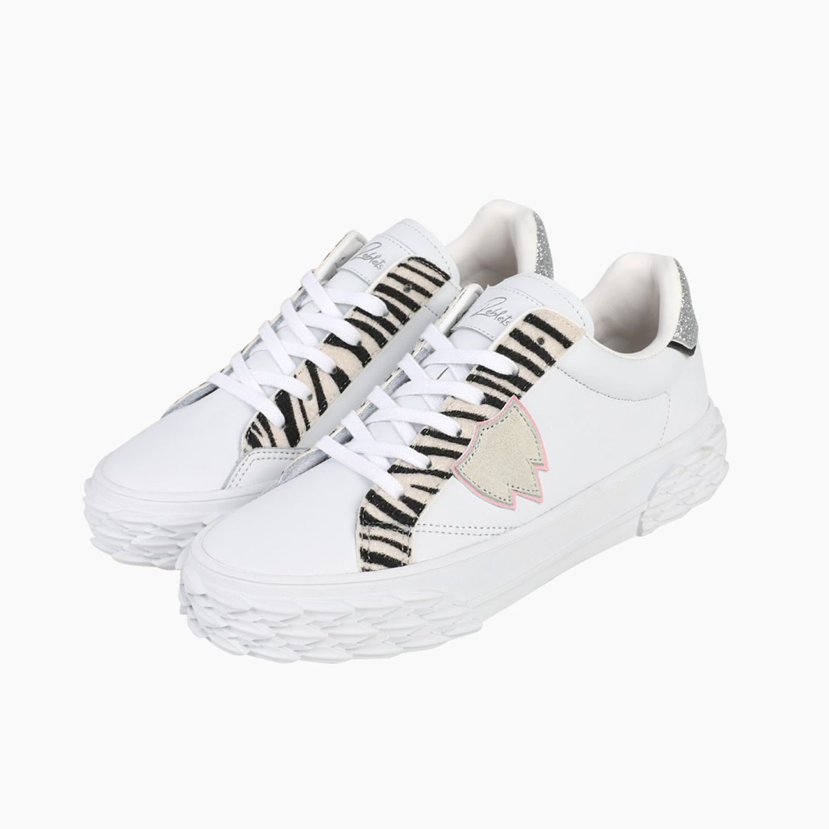 리블렛츠더블엠(REBLETSWM) 마코W 레더 멀티지브라 MAKO W LEATHER MULTI ZEBRA