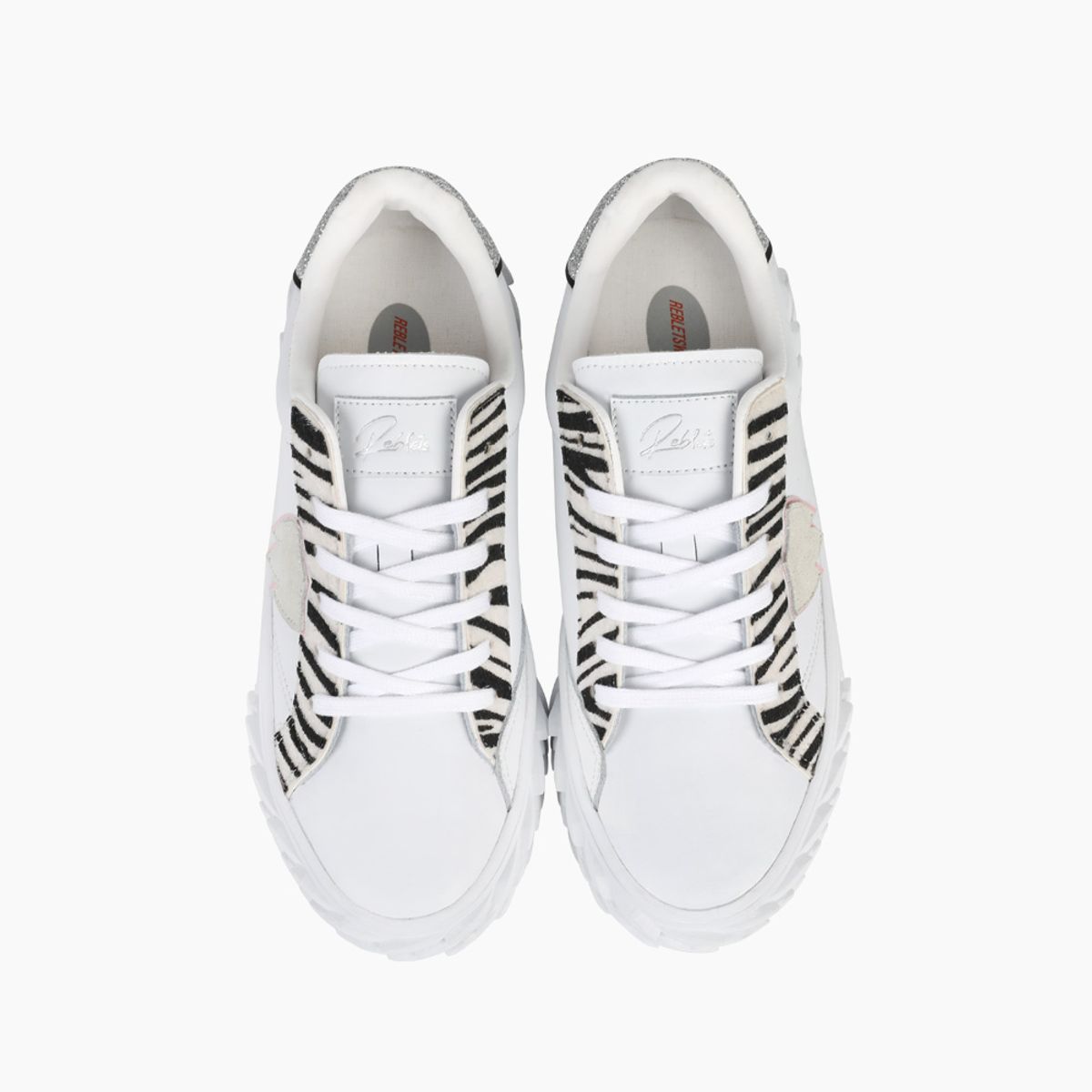 리블렛츠더블엠(REBLETSWM) 마코W 레더 멀티지브라 MAKO W LEATHER MULTI ZEBRA