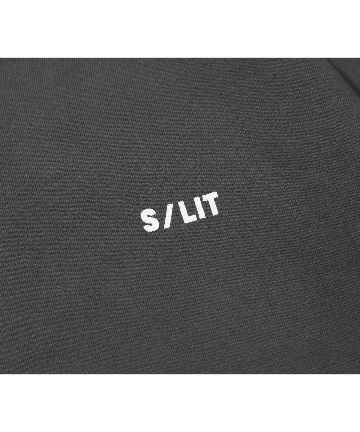에스릿 스튜디오(SLIT STUDIO) 스테디 스웨트 후디 챠콜
