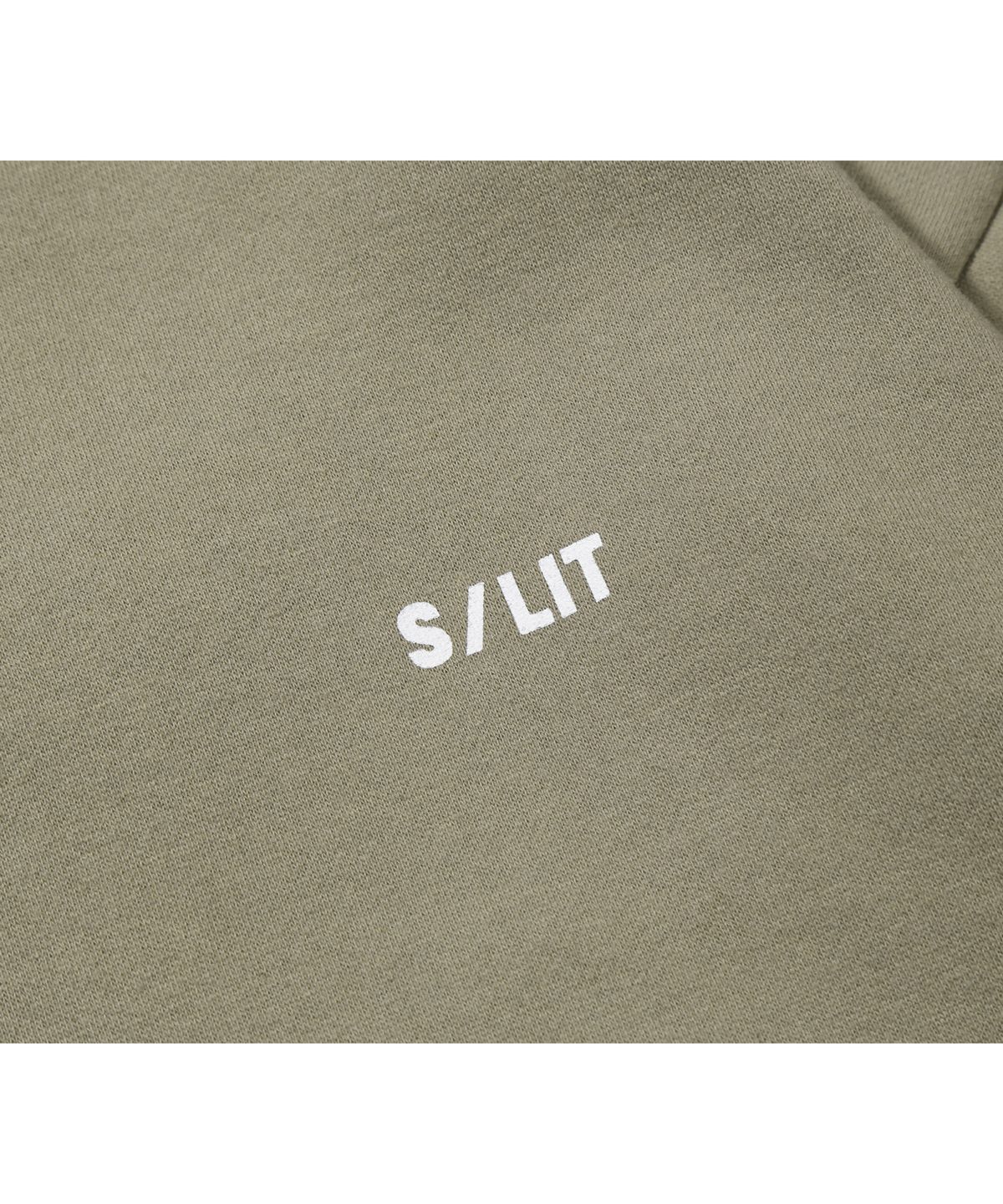 에스릿 스튜디오(SLIT STUDIO) 스테디 스웨트 기모 후디 카키