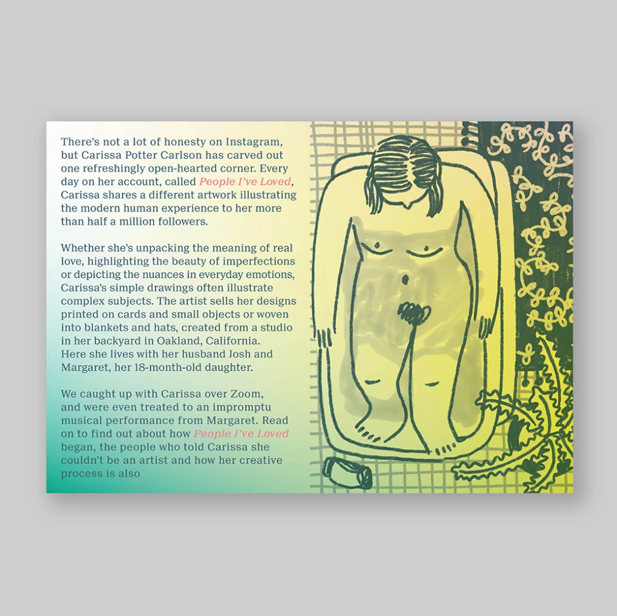 빠르크 에디션(PARC EDITIONS) POSTERZINE #70 People Ive Loved