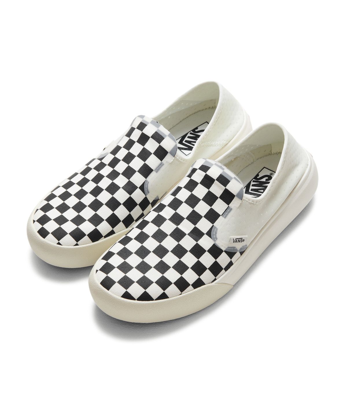 반스(VANS) 컴피쿠시 원 - (체커보드) 마시멜로우:블랙 / VN0A45J5Q4O1