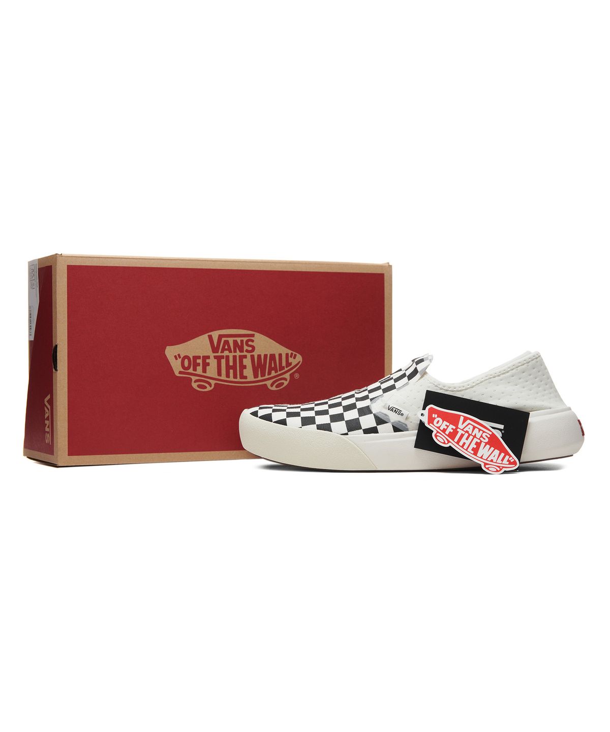 반스(VANS) 컴피쿠시 원 - (체커보드) 마시멜로우:블랙 / VN0A45J5Q4O1