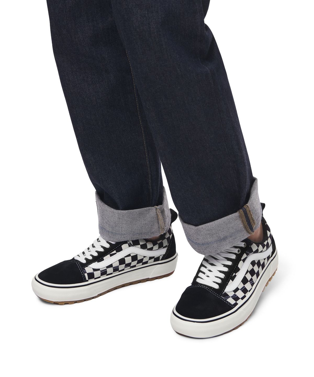 반스(VANS) 올드스쿨 MTE-1 - 블랙:화이트:체커보드 / VN0A5I12A041