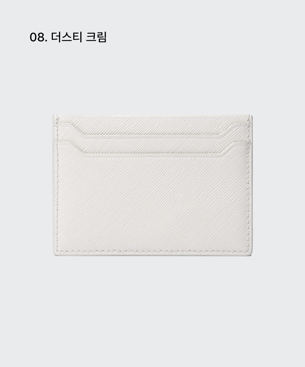 무신사 스탠다드(MUSINSA STANDARD) 사피아노 레더 트라페즈 카드 지갑