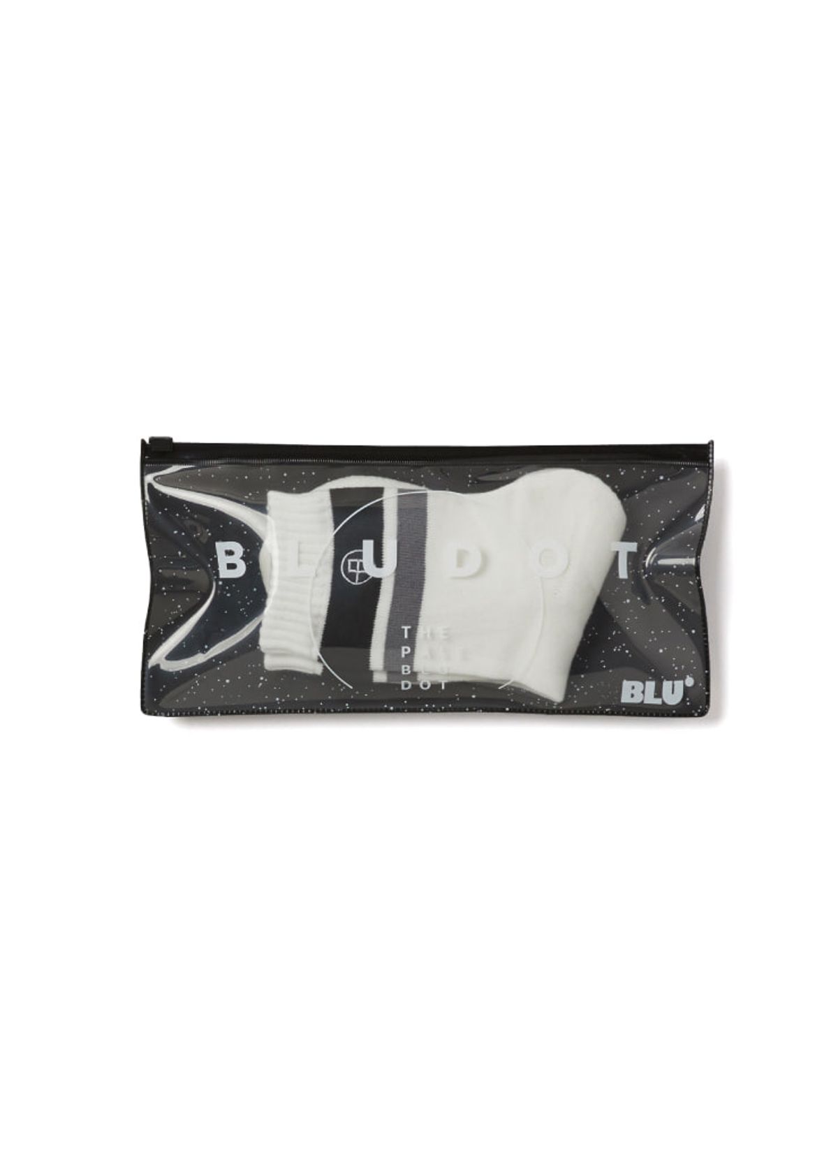 블루닷(BLUDOT) DASH B MODERN SOCKS_WH
