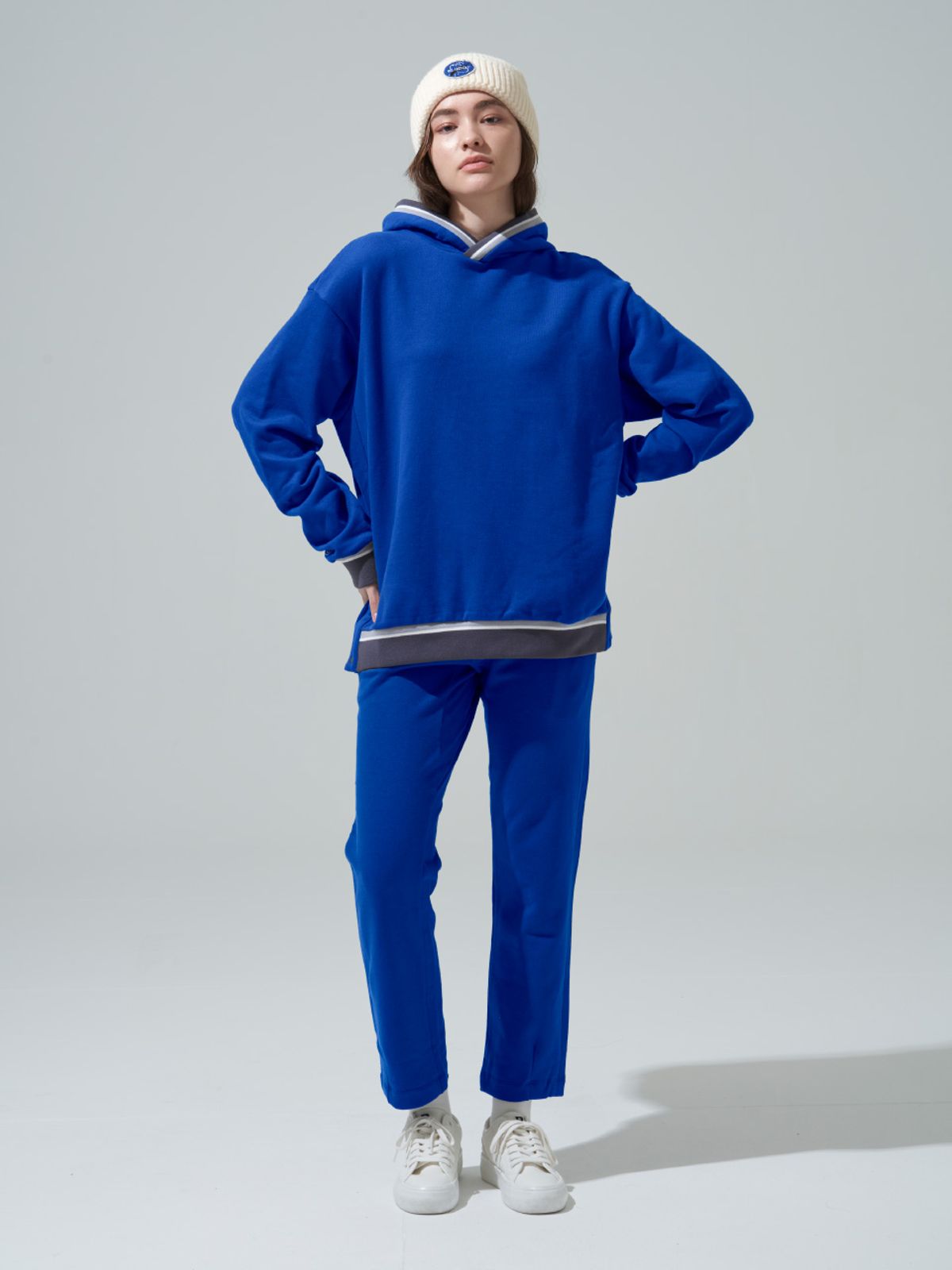 블루닷(BLUDOT) SOLID SWEAT PANTS_BL