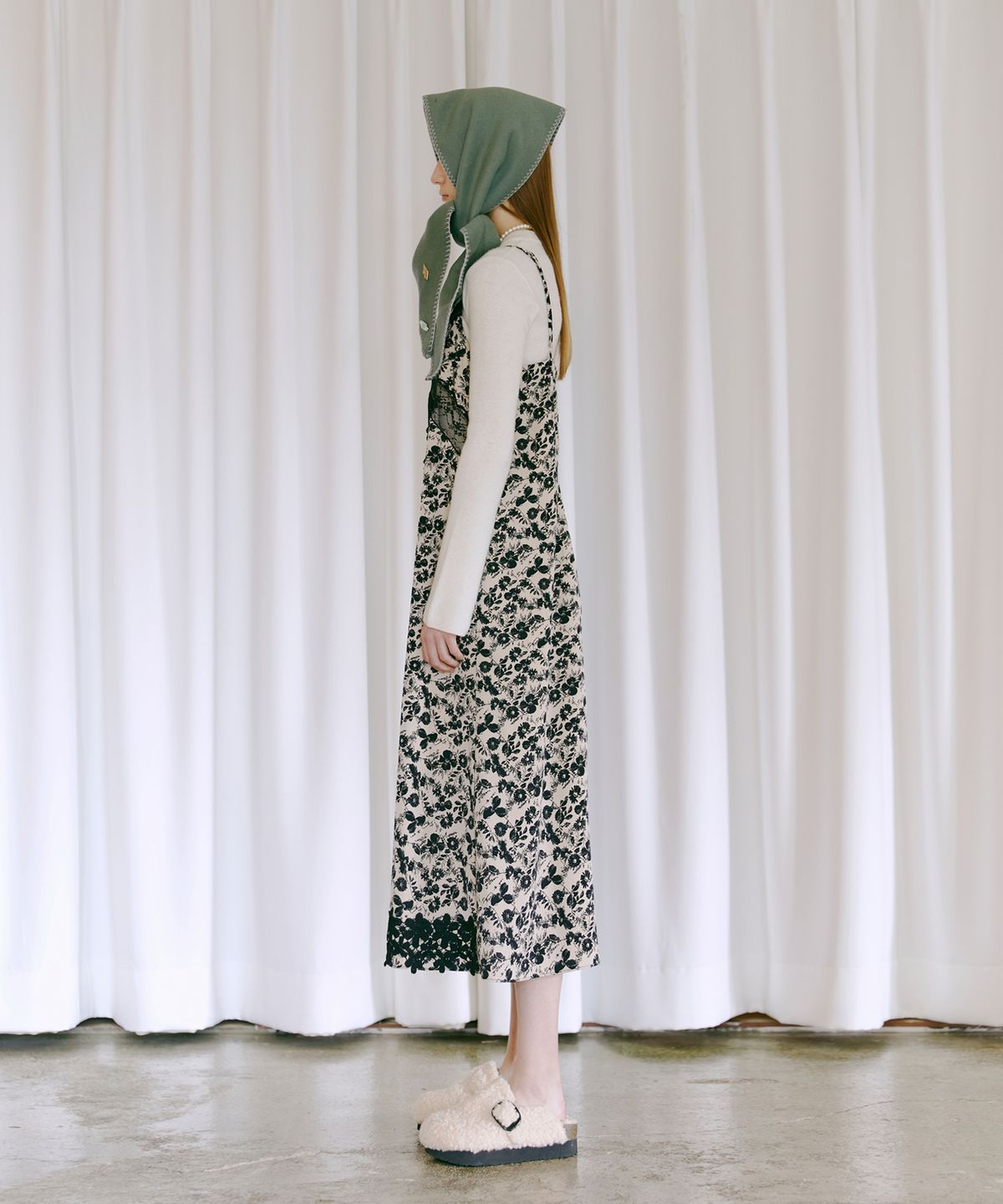 에트몽(ETMON) Bell Sleeve Knit Top  Ivory