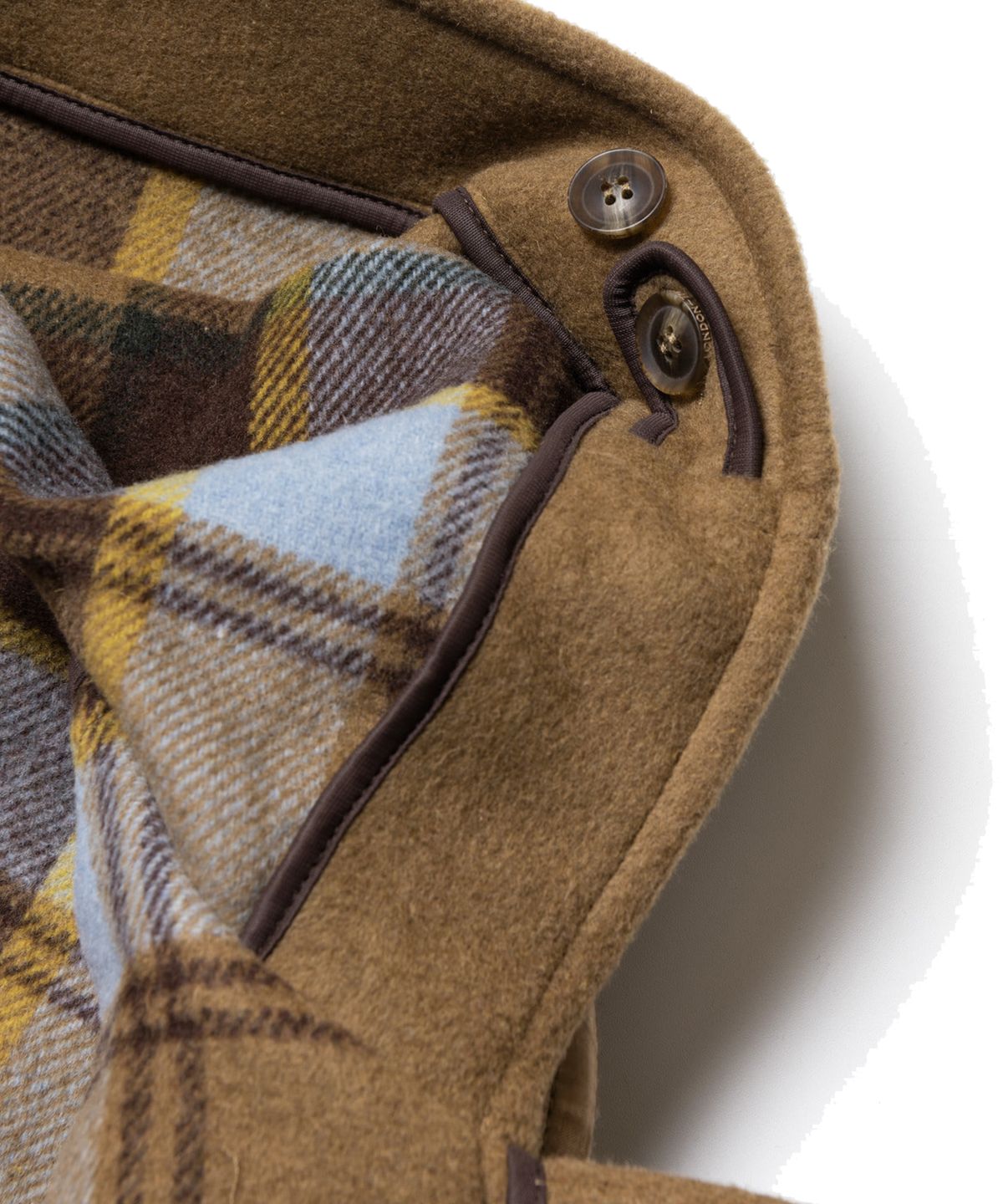 런던트레디션(LONDONTRADITION) Martin Mens Duffle Coat - Vicuna A31