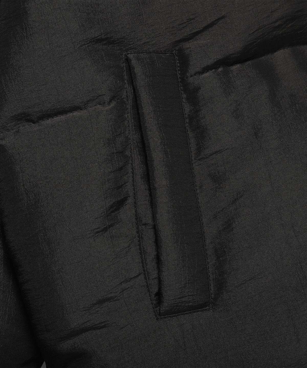 일레딧(ILLEDIT) MATTE DOUBLE ZIP UP SHORT PUFFER BLACK