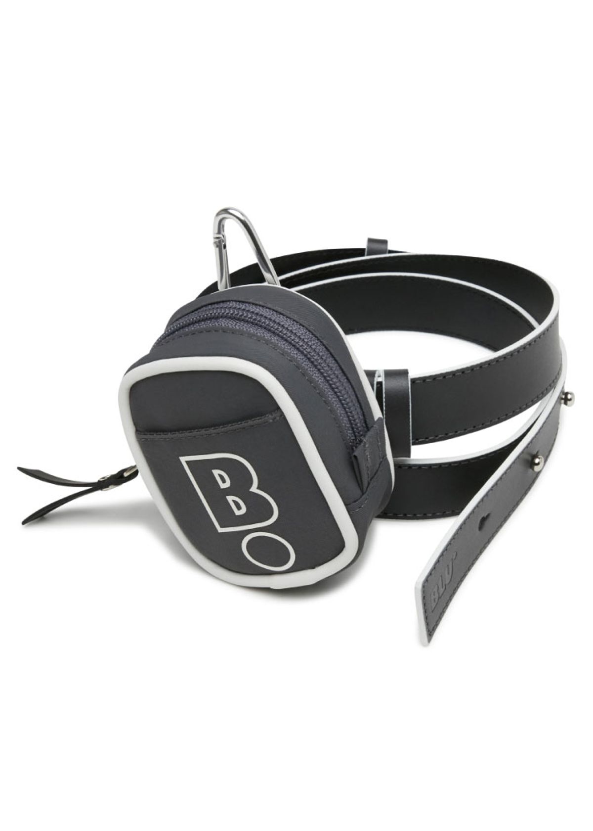 블루닷(BLUDOT) LEATHER BELT_GY