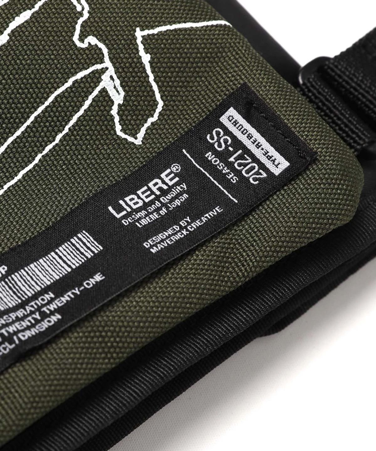 리베레(LIBERE) TWOFACE SHOLDER BAG / BLACK OLIVE