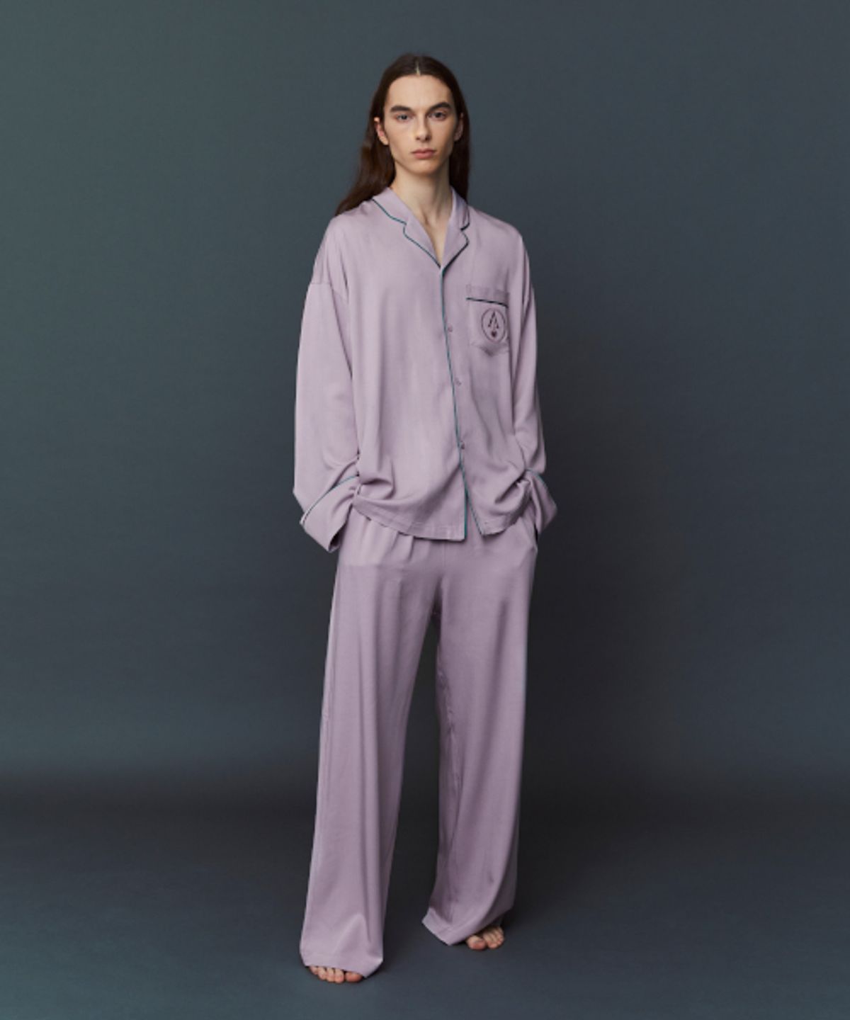 아템포(ATEMPO) CLASSIC PAJAMA SET_lilac